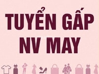 Cty thời trang Thoa Trần tuyển gấp 2 nhân viên may mẫu có kinh nghiệm