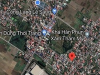 Bán lô đất thổ cư diện tích 102 m2 rất đẹp tại cổng làng Lê Sáng Bán lô đất thổ cư diện tích 102 m2 rất đẹp tại cổng làng Lê Sáng