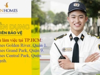 Công ty Vinhomes tuyển nhân viên Bảo Vệ
