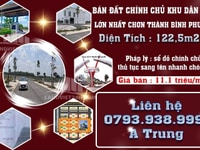 Bán đất Chính Chủ Khu Dân Cư Lớn Nhất Chơn Thành - Bình Phước Bán đất Chính Chủ Khu Dân Cư Lớn Nhất Chơn Thành - Bình Phước