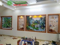 Tranh Dán Tường 3D, 5D Uy tín tại Hải dương Tranh Dán Tường 3D, 5D Uy tín tại Hải dương