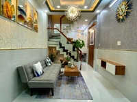 Bán rẻ nhà đẹp 1 lầu hẻm xe hơi full nội thất cc lê đức thọ Gò Vấp