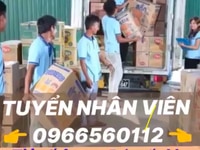 TUYỂN GẤP / lái xe tải nhẹ - phụ lơ xe - phụ kho xếp hàng TUYỂN GẤP / lái xe tải nhẹ - phụ lơ xe - phụ kho xếp hàng