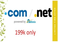 Ưu Đãi “Cực Mạnh” Khi Đăng Ký Tên Miền .COM/.NET Chỉ từ 199K/năm Ưu Đãi “Cực Mạnh” Khi Đăng Ký Tên Miền .COM/.NET Chỉ từ 199K/năm