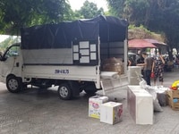 Xe tải - xe ba gác chở đồ - chuyển nhà trọn gói hà Nội Xe tải - xe ba gác chở đồ - chuyển nhà trọn gói hà Nội