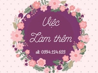 Lương hấp dẫn - Không yêu cầu kinh nghiệm Lương hấp dẫn - Không yêu cầu kinh nghiệm