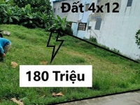 Bán đất nền thổ cư Hốc Môn diện tích 48m2 có sổ riêng giá 180tr Bán đất nền thổ cư Hốc Môn diện tích 48m2 có sổ riêng giá 180tr