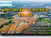Đất sổ đỏ - Trung Tâm An Nhơn- Giá từ 17tr/m2 Đất sổ đỏ - Trung Tâm An Nhơn- Giá từ 17tr/m2