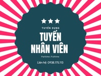 Tuyển nhân viên - không yêu cầu độ tuổi ( chỉ tuyển nữ ) Tuyển nhân viên - không yêu cầu độ tuổi ( chỉ tuyển nữ )