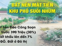 Bán đất mặt tiền đường Đào Xuân Soạn, Phường Hắc Dịch, Sổ đỏ, Thổ cư Bán đất mặt tiền đường Đào Xuân Soạn, Phường Hắc Dịch, Sổ đỏ, Thổ cư
