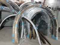 Gia công uốn vòm nhôm tại Hà Nội, Đà Nẵng. Gia công uốn vòm nhôm tại Hà Nội, Đà Nẵng.