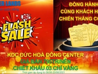 Bán đất thổ cư 85m2 – giá 630Tr , SHR, Gần KCN Tân Đô –Đức Hòa Bán đất thổ cư 85m2 – giá 630Tr , SHR, Gần KCN Tân Đô –Đức Hòa