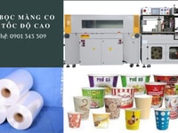 Máy bọc màng co POF tốc độ cao nhập khẩu giá rẻ Máy bọc màng co POF tốc độ cao nhập khẩu giá rẻ