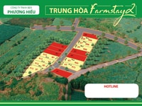 Bán đất sào MT Trung Hòa 17x56m, 20x50m, giá 900tr, tặng hàng rào 50tr Bán đất sào MT Trung Hòa 17x56m, 20x50m, giá 900tr, tặng hàng rào 50tr