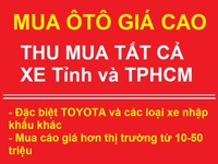 Cần mua Ôtô giá cao, thu mua tất cả xe các tỉnh và TPHCM Cần mua Ôtô giá cao, thu mua tất cả xe các tỉnh và TPHCM