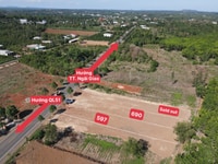 Bán đất có 2 mặt tiền trước sau MXNG mới 10x69 giá 4,5 tỷ gần KCN Bán đất có 2 mặt tiền trước sau MXNG mới 10x69 giá 4,5 tỷ gần KCN