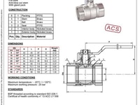 Đại Nam cung cấp Van bi tay gạt Tecofi/Pháp Đại Nam cung cấp Van bi tay gạt Tecofi/Pháp