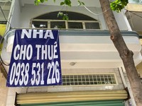 Nhà cần cho thuê mặt tiền sát đường Âu cơ quẹo vô Nguyễn Hồng Đào 24t