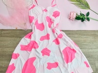 Đầm ngủ Lụa Hàn có mút, thiết kế điệu đà, siêu đẹp Đầm ngủ Lụa Hàn có mút, thiết kế điệu đà, siêu đẹp