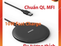 Đế sạc không dây ANKER 10W A2503 CHUẨN QI Đế sạc không dây ANKER 10W A2503 CHUẨN QI