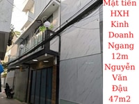 Bán nhà Mặt Tiền HXH ngang 12m Nguyễn Văn Đậu 47m2 giá 4,3 tỷ Bán nhà Mặt Tiền HXH ngang 12m Nguyễn Văn Đậu 47m2 giá 4,3 tỷ