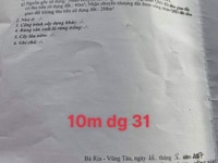 Đất 2 Mặt Tiền Đường 31 Nghĩa Thành Châu Đức Giá Rẻ Đất 2 Mặt Tiền Đường 31 Nghĩa Thành Châu Đức Giá Rẻ