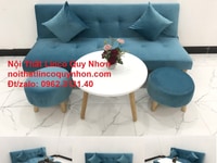 Mẫu sofa bed giường nằm mini vải nhung giá rẻ đẹp ở tại Nội Thất Linco Mẫu sofa bed giường nằm mini vải nhung giá rẻ đẹp ở tại Nội Thất Linco