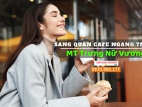 Sang quán cafe ngang 7m Trưng Nữ Vương Sang quán cafe ngang 7m Trưng Nữ Vương