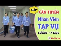 Shop hàng tiêu dùng cần tuyển 1 nữ tạp vụ lau công Shop hàng tiêu dùng cần tuyển 1 nữ tạp vụ lau công