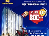 Giá Gốc CĐT Tecco Home Thuận An BD TT 21% ký HĐMB CK110Tr Giá Gốc CĐT Tecco Home Thuận An BD TT 21% ký HĐMB CK110Tr