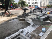Đội thi công ốp lát đá thi công hạ tâng Đội thi công ốp lát đá thi công hạ tâng