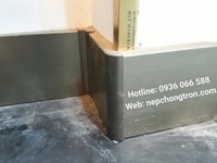 Nẹp len ốp chân tường cao 10cm, bảo vệ chân tường, chống thấm nước. Nẹp len ốp chân tường cao 10cm, bảo vệ chân tường, chống thấm nước.