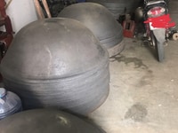 Chảo gang vạc dầu công nghiệp cỡ lớn Chảo gang vạc dầu công nghiệp cỡ lớn