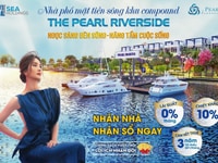Nhà Phố Ven Sông The Pearl Riverside. TT 1.2 tỷ sở hữu ngay. SHR Nhà Phố Ven Sông The Pearl Riverside. TT 1.2 tỷ sở hữu ngay. SHR