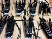 Chổi tiếp điện 3P 60A cho pa lăng cầu trục Chổi tiếp điện 3P 60A cho pa lăng cầu trục