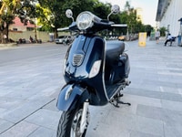 Honda Scoopy 50 xanh tim dang vespa bien 29aa Honda Scoopy 50 xanh tim dang vespa bien 29aa