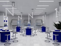 Chụp hút di động phòng thí nghiệm Chụp hút di động phòng thí nghiệm