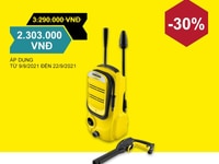 Máy phun rửa áp lực cao K 2 Compact Máy phun rửa áp lực cao K 2 Compact