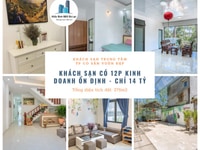Bán khách sạn 12 phòng phường 5, Đà Lạt. Sân vườn tặng kèm cây thông Bán khách sạn 12 phòng phường 5, Đà Lạt. Sân vườn tặng kèm cây thông