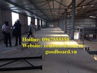 Cemboard X2-Lót sàn gác nhà xưởng, nhà kho giá rẻ! Cemboard X2-Lót sàn gác nhà xưởng, nhà kho giá rẻ!