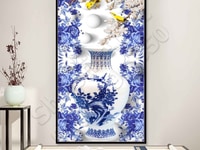 Tranh ốp tường 3D - Tranh khổ dọc sang trọng Tranh ốp tường 3D - Tranh khổ dọc sang trọng