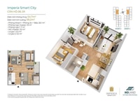Duy nhất 69m2 - 2 ngủ dự án IMPERIA SMART CITY Duy nhất 69m2 - 2 ngủ dự án IMPERIA SMART CITY