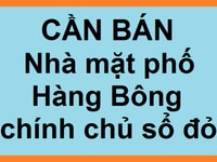 Bán nhà mặt đường số 201 phố Hàng Bông, quận Hoàn Kiếm Bán nhà mặt đường số 201 phố Hàng Bông, quận Hoàn Kiếm