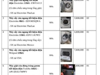 Thanh lý Máy Giặt, Tủ Hấp, Máy Sấy giảm 30% khi lấy toàn bộ máy móc Thanh lý Máy Giặt, Tủ Hấp, Máy Sấy giảm 30% khi lấy toàn bộ máy móc