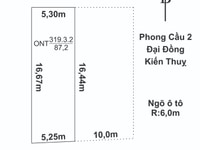 Bán đất thổ cư thôn Phong Cầu, xã Đại Đồng, Kiến Thuỵ, Hải Phòng Bán đất thổ cư thôn Phong Cầu, xã Đại Đồng, Kiến Thuỵ, Hải Phòng