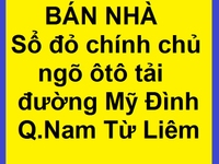 Bán nhà số 59 ngõ 20 đường Mỹ Đình, quận Nam Từ Liêm