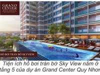 Căn hộ cao cấp Grand Center Quy Nhơn - View biển