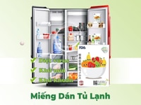 Miếng dán khử mùi, diệt khuẩn trong tủ lạnh Airpurity Miếng dán khử mùi, diệt khuẩn trong tủ lạnh Airpurity