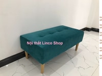Ghế sofa đôn chữ nhật xanh ngọc vải nhung vải bố giá rẻ tại Bình Dương Ghế sofa đôn chữ nhật xanh ngọc vải nhung vải bố giá rẻ tại Bình Dương