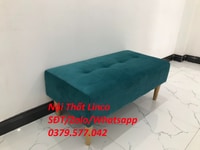 Ghế đôn nhỏ giá rẻ phòng chờ vải nhung Nội Thất Linco Đắk Lắk Ghế đôn nhỏ giá rẻ phòng chờ vải nhung Nội Thất Linco Đắk Lắk